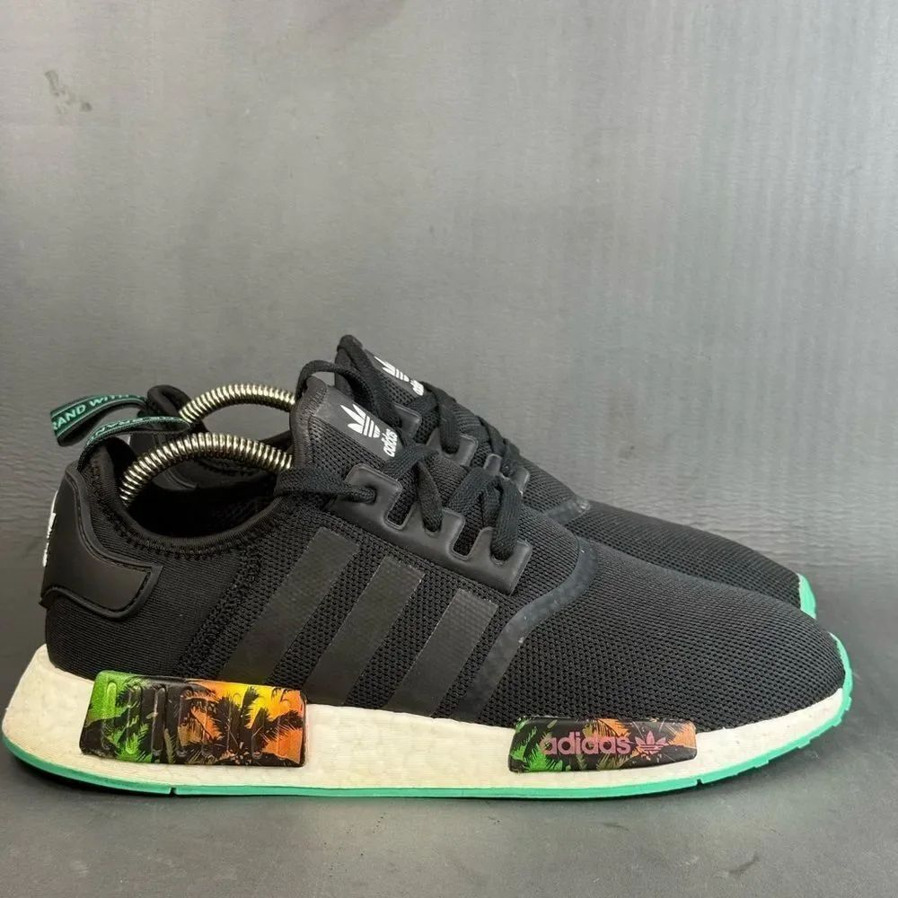 Adidas NMD_R1 'Palm Trees' sneaker shoes men’s size 10